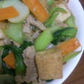 sachipuri♡'s cooksnap of when they made 豚肉と青梗菜と厚揚げのあんかけ炒め煮.