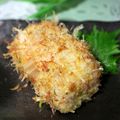 mielle's cooksnap of when they made とろ～りチーズで♪梅紫蘇おかかおにぎり.