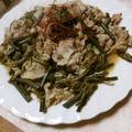 快くん's cooksnap of when they made 豚とわらびの生姜炒め.