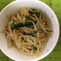 蒼の雫sp's cooksnap of when they made ！もやしとニラのピリ辛ナムル！.