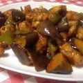 b_rose's cooksnap of when they made 簡単☆なすと豚こまのケチャカレー炒め♪.