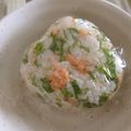 ぽんずー's cooksnap of when they made 鮭と三つ葉のおにぎり.