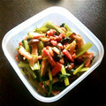 とらさんまま♡'s cooksnap of when they made ベーコンとしめじと小松菜炒め.