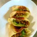 shizuとreo's cooksnap of when they made 糖質制限 チーズと納豆の巾着焼き.