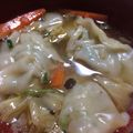 ぎずも♡'s cooksnap of when they made 簡単☆冷凍餃子で☆野菜たっぷり餃子スープ.