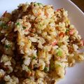ナチ子's cooksnap of when they made 混ぜたら炒めるだけ✿納豆チャーハン.