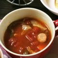 陸んちゅ♪'s cooksnap of when they made 野菜たっぷりトマトスープ！.