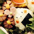 千歳緑's cooksnap of when they made お弁当を可愛く！お花ウインナー.