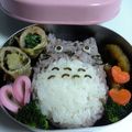 りんタムのママ's cooksnap of when they made のりパンチde簡単トトロ（キャラ弁）.