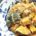 youich's cooksnap of when they made かぼちゃのクリーム煮.