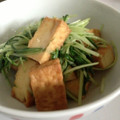 ゅみぴぴ's cooksnap of when they made ♡５分で！水菜と厚揚げのササッと炒め♡　.