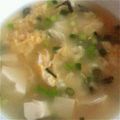 キムチキムチキムチ's cooksnap of when they made ズボラ必見！簡単！玉子豆腐と卵のスープ♡.