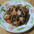 しのばぁたん's cooksnap of when they made 簡単☆わらびと豚肉炒め.