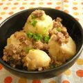 のんびりはるみむし's cooksnap of when they made 里芋の味噌バターそぼろ煮.