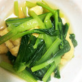 ryoko0319's cooksnap of when they made 簡単☆小松菜と油揚げの煮浸し.
