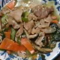 るいももか's cooksnap of when they made チンゲン菜と豚肉煮.