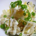 mayu416's cooksnap of when they made 白菜・ちくわのポン＋マヨ和え★.