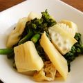 さとよこ's cooksnap of when they made 春満喫 のらぼう(菜の花)と竹の子炒め.