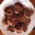 もずちーの's cooksnap of when they made お弁当用に冷凍できる野菜ハンバーグ.