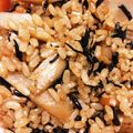 denkororin's cooksnap of when they made 玄米の炊き込みご飯。.