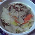 かーくんのママ's cooksnap of when they made あったまろ☆豆腐入りハンバーグ鍋.