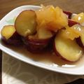 ☆ちゃか☆'s cooksnap of when they made さつま芋とリンゴのゆず茶煮.