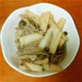 かしこ＆かおちゃん's cooksnap of when they made ❤山芋ときのこのバター醤油炒め❤.