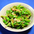 臼香林's cooksnap of when they made 簡単 レンジでピーマンの梅おかか和え.