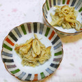 pitachan1's cooksnap of when they made えのき＆ちくわ✿味噌マスタード炒め♡.