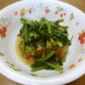 Andy♪'s cooksnap of when they made 菜の花と厚揚げのあんかけ～♪♪.