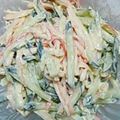 ☆めぇ☆ﾐ's cooksnap of when they made 胡瓜とかにかまのサラダ.