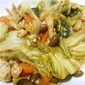 えんぴつ☆'s cooksnap of when they made ☆白菜と豚挽き肉としめじのカレー炒め☆.