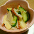 YuzuKizu's cooksnap of when they made 旬菜おつまみ✿筍と胡瓜のピリ辛和え♪.