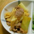 YuzuKizu's cooksnap of when they made *筍と豚肉とねぎのバターポン酢炒め*.