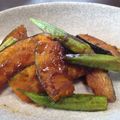 親子どん's cooksnap of when they made 夏野菜のバルサミコしょう油炒め.