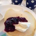 みつばちちゃげ's cooksnap of when they made HMで簡単✿ふわふわパンケーキ.
