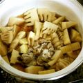 ネコたぬき's cooksnap of when they made 竹の子と豚肉の煮物.