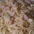 ＭＩＷＡchan's cooksnap of when they made 超簡単♪ベーコンたっぷりカルボナーラ♪.