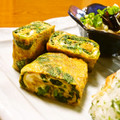 まりみぃ's cooksnap of when they made リメイク✩ほうれん草胡麻和えde厚焼き卵.