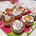 ののん♬'s cooksnap of when they made ホットケーキミックスで作るデコマフィン.