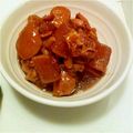 ZBR★キッチン's cooksnap of when they made 鶏肉と大根の照り煮.