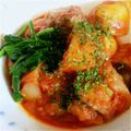 みつきやよい's cooksnap of when they made 鶏胸肉とじゃがいものトマト煮込み.