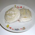 yuki371484's cooksnap of when they made 白玉粉DE梅が枝餅*.