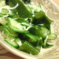 たもたん's cooksnap of when they made さっぱり☆若芽ときゅうりの酢の物.