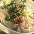 薬味PAD's cooksnap of when they made アジアンなアジのたたき！.