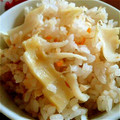 ゆかぽん1966's cooksnap of when they made 白だしで簡単！たけのこご飯.