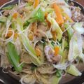 楽ちん楽ちん's cooksnap of when they made お野菜たっぷり焼きビーフン.