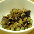 ＼ゆっき～／'s cooksnap of when they made ごま風味♪　かぶの葉と味付けのりの炒め物.