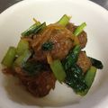 kayo51094's cooksnap of when they made 小松菜と肉団子の中華炒め.