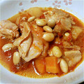 むこここ's cooksnap of when they made 簡単！定番！鶏もも肉と大豆のトマト煮.
